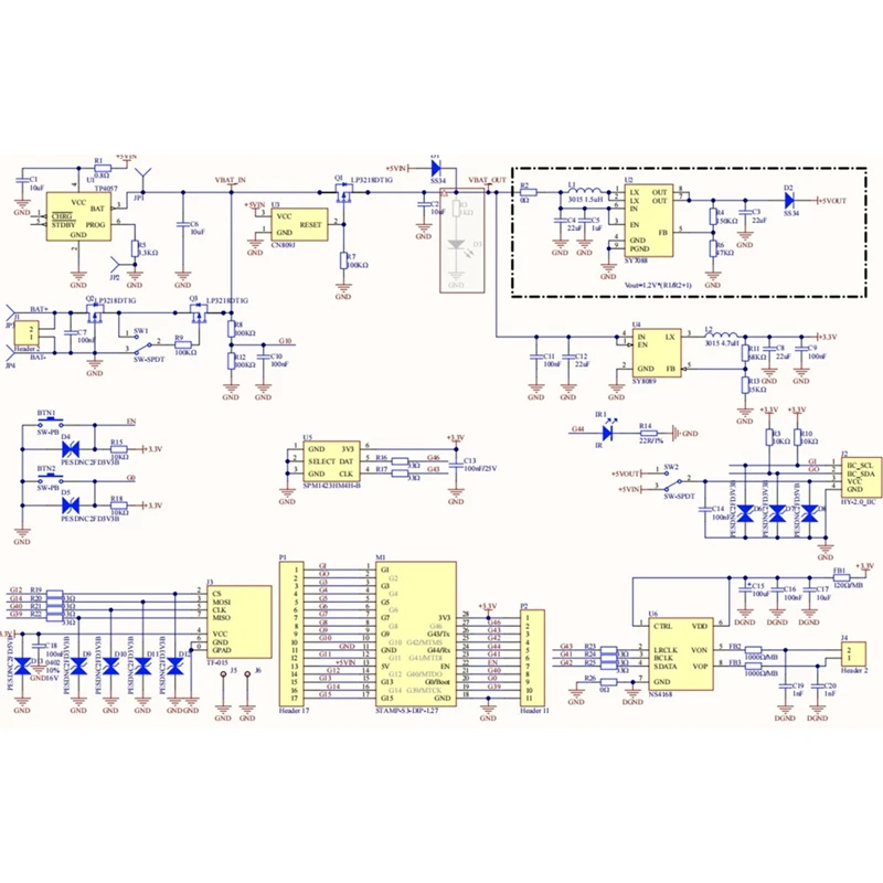 Cardputer Stamps3 Microcontroller 56 Keyboard Card Computer