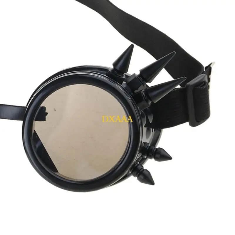 DXAA Occhiali Steampunk Occhiali Uomo Donna Industria Ospedale Lavoro Attrezzature pratiche Forniture per esperimenti scolastici
