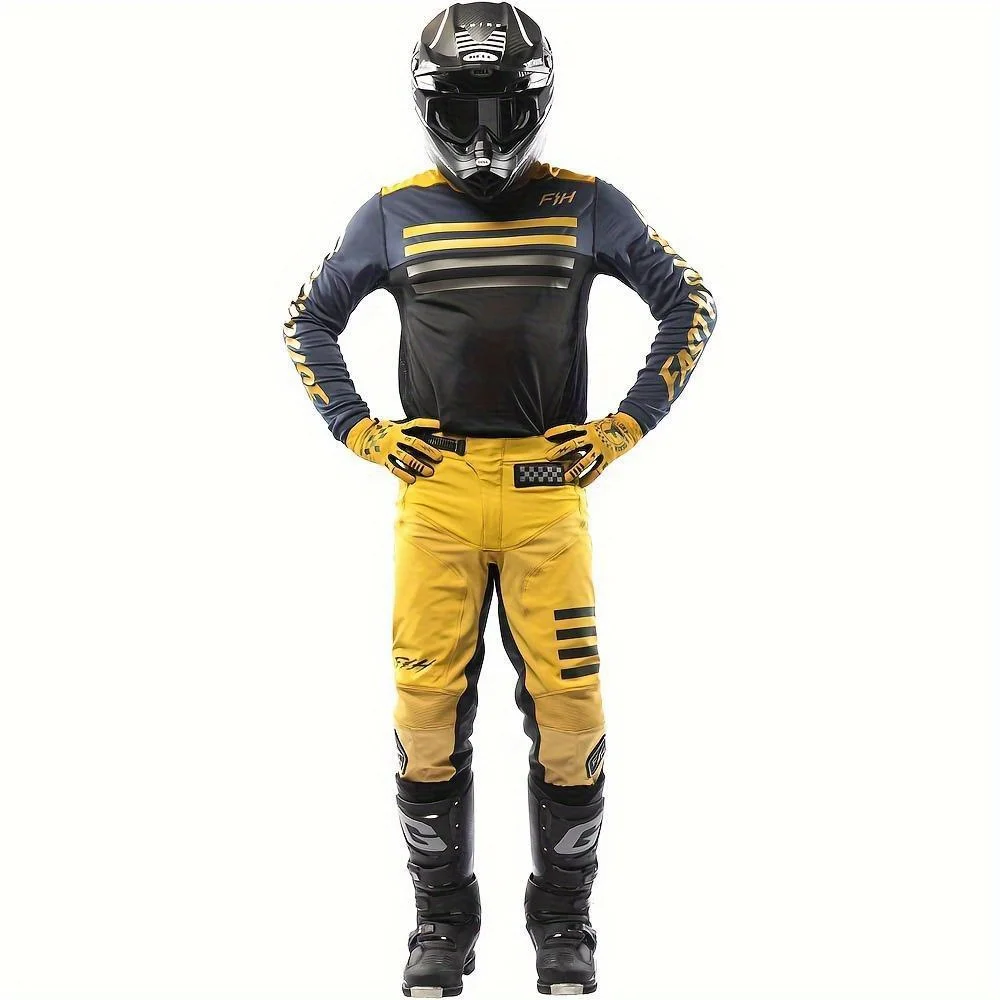 2024 Motorcycle Clothing Set Off road MX Shirt Pants Set Off road Bicycle Combination Gear Set Racing Off road Motorcycle Set