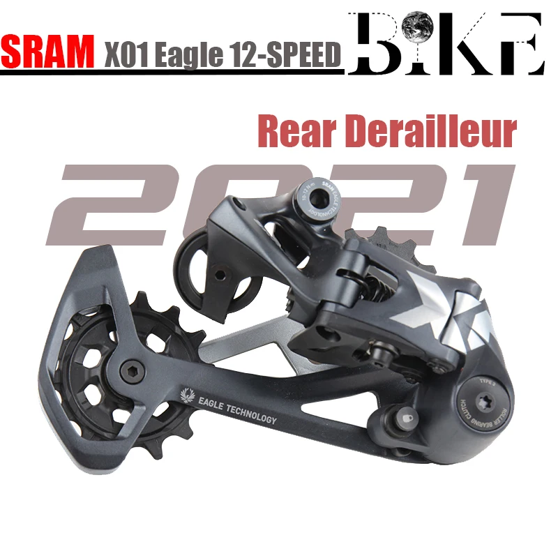 2021 Sram X01 Eagle Mountain Bicycle MTB bike 12 Speed Rear Derailleur X-HORIZON Black bike Accessories