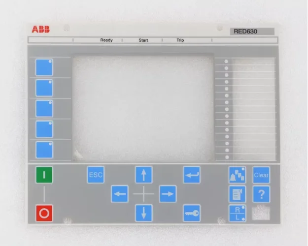 New RET630/REF630/RET630 button panel membrane switch English version
