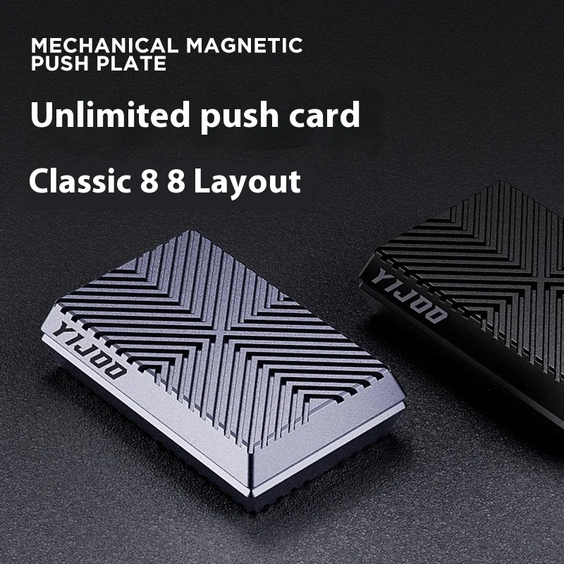 XiaoKeLi Push Card Fidget Spinner Unlimited Position Stress Relief Toy Coin Collectible Blind Box EDC Entertainment