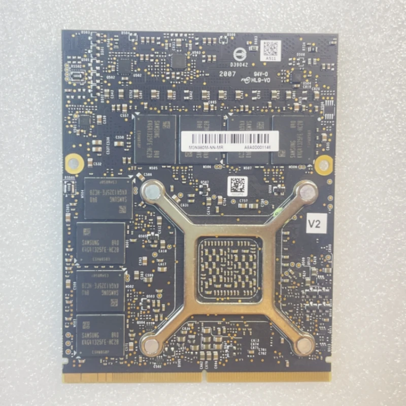 Imagem -04 - Placa Gráfica de Vídeo Gtx 980m N16e-gx-a1 8gb Gddr5 Mxm Adequado para Dell Alienware Msi