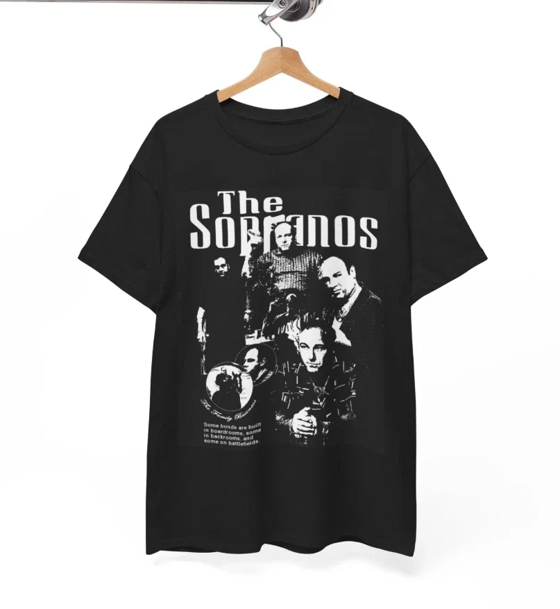 

Tony Soprano Graphic T Shirt Vintage Retro TV Unisex Summer Cotton Men Women Top Tee Short Sleeve Streetwear Loose Casual Trendy