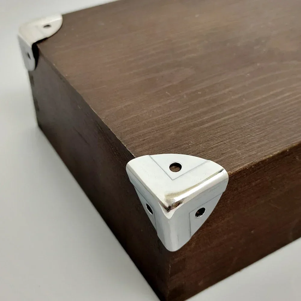 Corner Guard Corner Protect 4/8/12PCS High Quality Iron Cosmetic Cases Flight Cases Parts For Wooden Suitcases