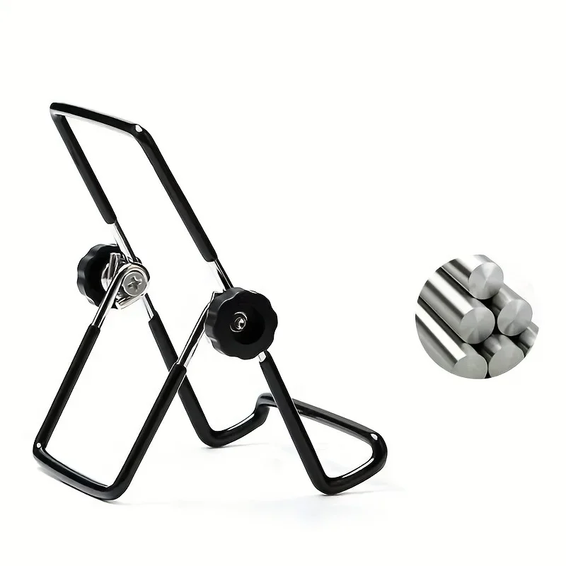 Foldable Adjustable Phone Tablet Stand Desktop Holder Mount Adjustable Desk Support Flexible Phone Stand image 3