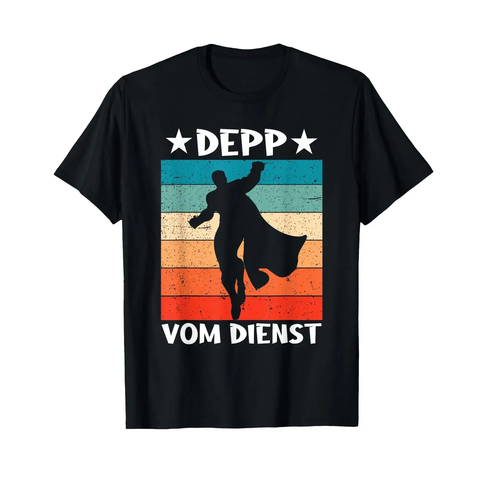 Work Colleague Construction Site Office Humour Depp vom Dienst T Shirt black vintage Washed Breathable Casual Versatile Stylish