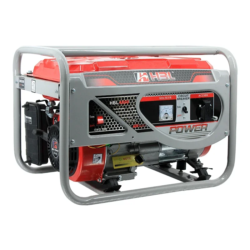 YUNYI Generator Price Small Portable 3kw AC Single Phase gasoline generator super silent for sale