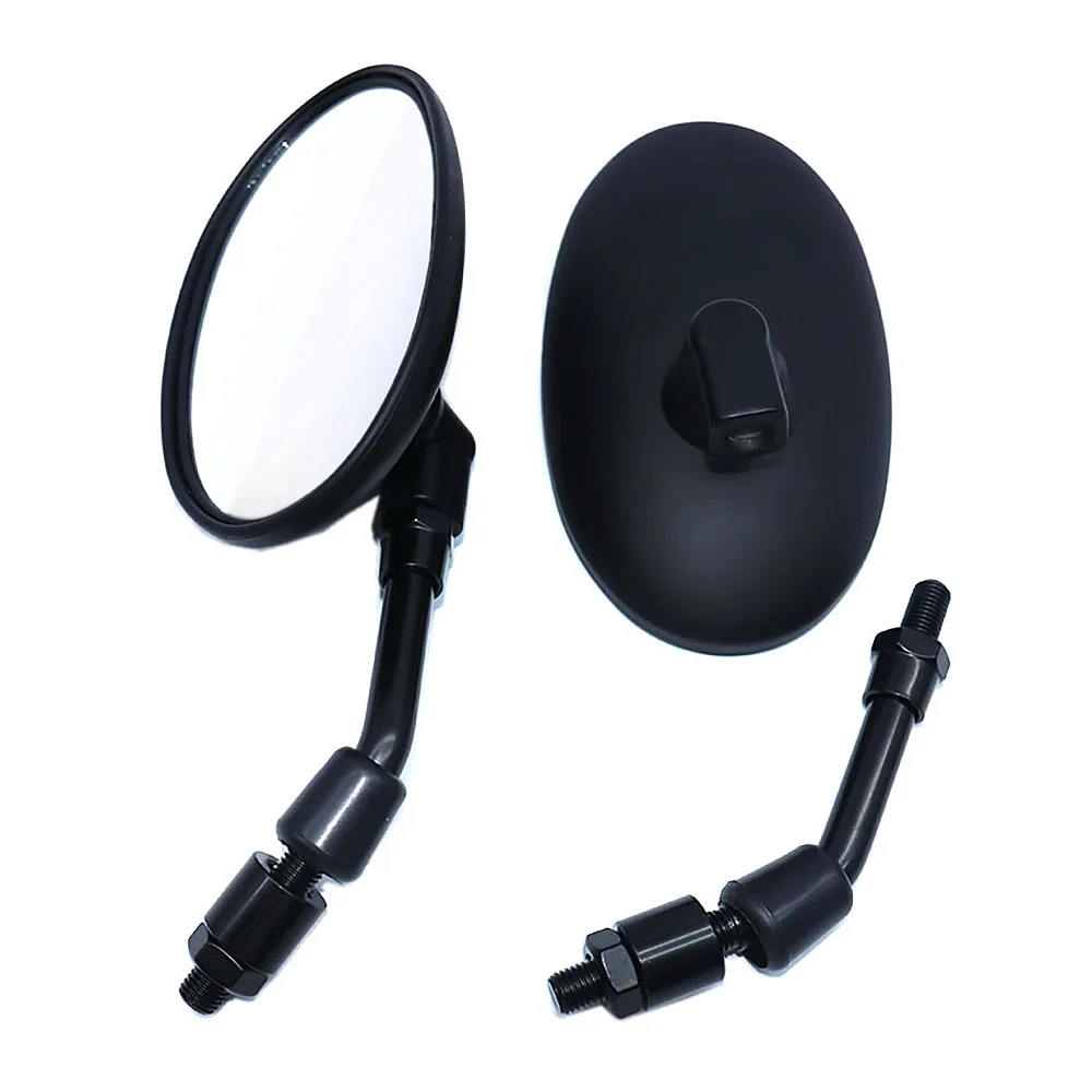 2PCS Universal Motorcycle Side Rear Rearview Mirrors 10mm For Yamaha XV XVS 1600 7000 V-Star 250 650 950 1300 XT Series