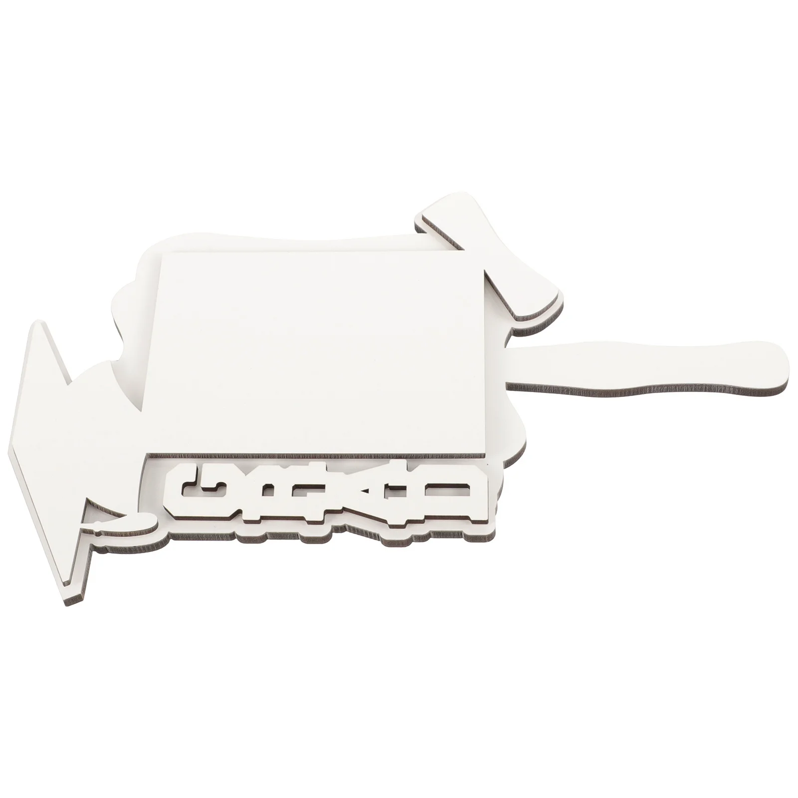 Graduation Cap Fan Sublimation Blank Picture Frame Diy Heat Transfer Photo Frame For Party Decoration Art Supplies