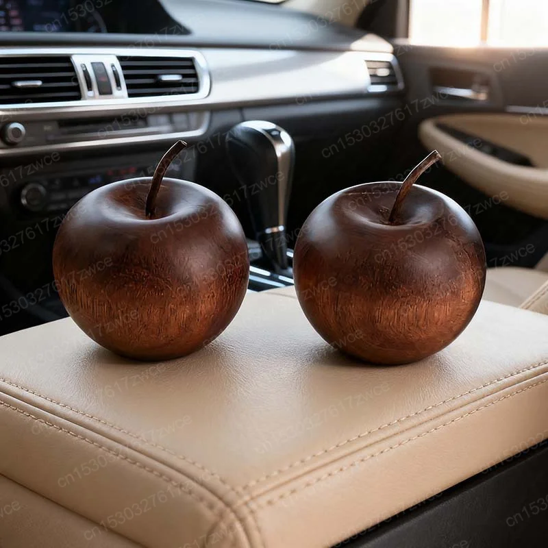 Apfel-Aroma-Diffusor aus Naturholz für Auto, Zuhause, Büro, Tischdekoration, entspannender Duftspender, Weihnachtsgeschenk, Diffusor für ätherische Öle – Detail 5