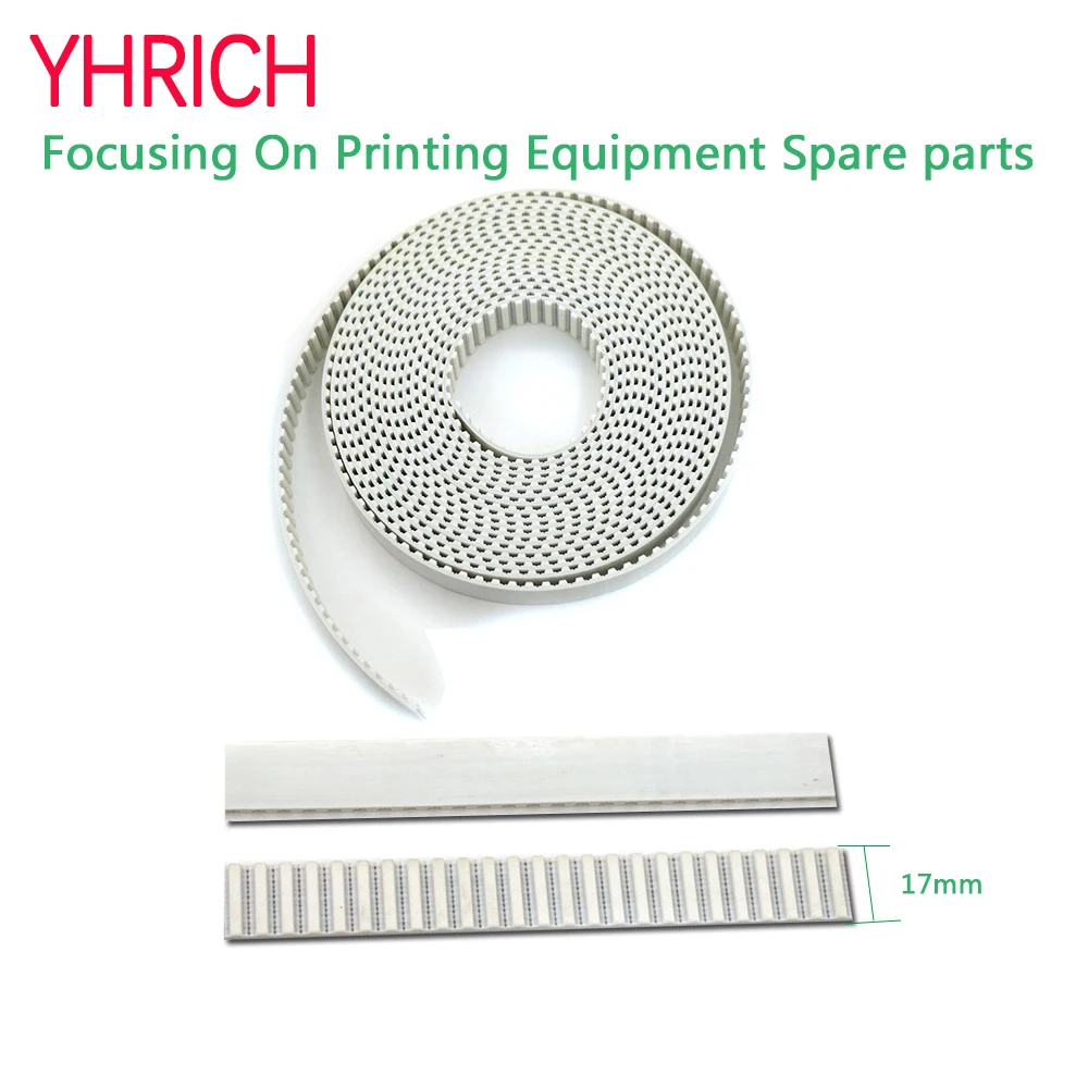 

17XL-10000 White Long Timing Belt for Seiko/Gongzheng/Jingji/Ruizhi 600/Zhongye/Flora/Allwin/Cyber Large Format Inkjet Printers