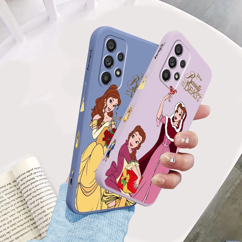 

Beauty And Beast Cartoon Liquid Left Rope For Samsung Note 20 10 A54 A31 A14 A03 A22 A34 A04 A24 A25 Ultra Plus 5G TPU