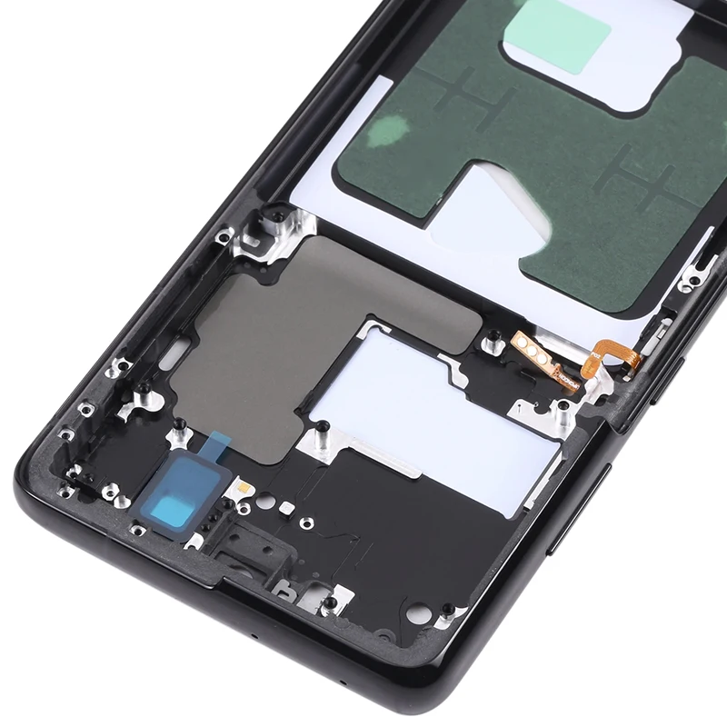 S21U Middle Frame For Samsung Galaxy S21 Ultra 5G Back Battery Cover Door Back Housing Rear G998B G998U Battery Door Replacement