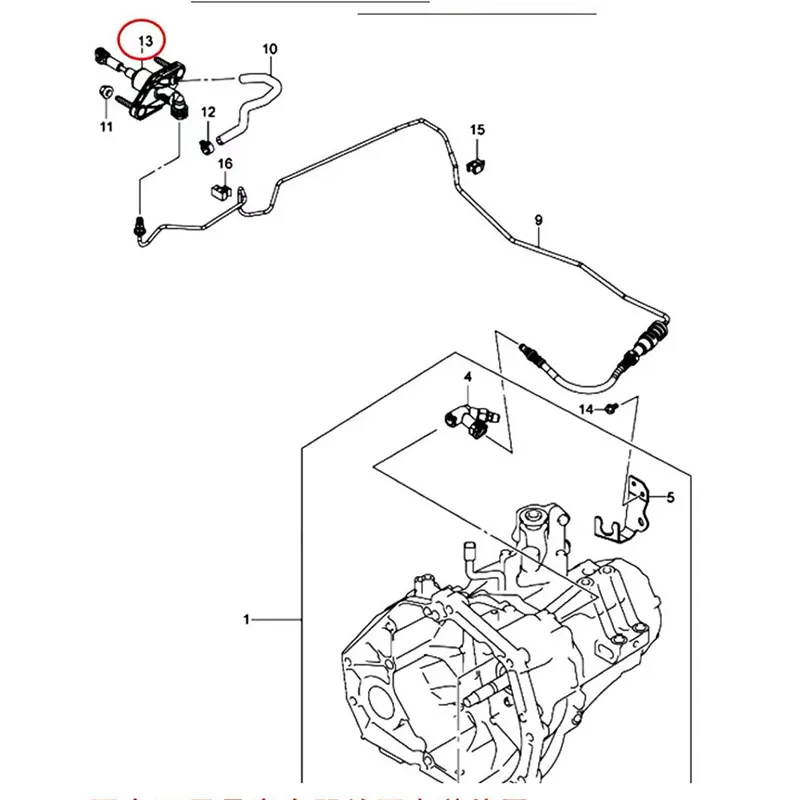 New Genuine OEM Parts Auto Clutch Master Cylinder 23810-78M03 For Suzuki Ciaz