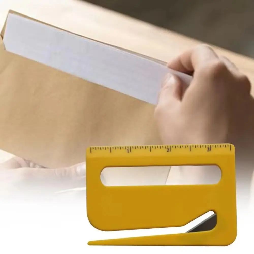Modischer tragbarer Umschlagöffner, multifunktionales Schneidwerkzeug, Brieföffner, Umschlagschneider zum Schneiden von Papierschneidern