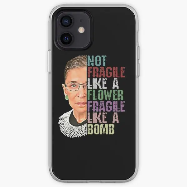 Rbg Not Fragile Like A Flower Fragile Li  Phone Case Customizable for iPhone 6 6S 7 8 Plus 11 12 13 14 Pro Max Mini X XS XR Max