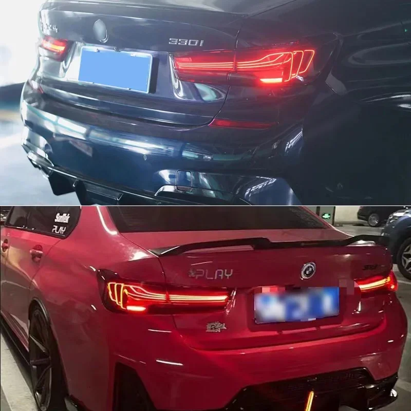 Led Car Accessories for Vehicles Tail Lights For BMW G20 M3 G80 320i 330i 320d 330d Rear Brake Lamp Reverse Dynamic Turn Signal