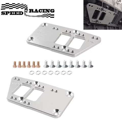 LS Engine Mounts Billet Aluminum LS Swap Bracket Small Block Kit LS Motor Mounting Adapter Plates for LS1 LS3 LS2 Conversion