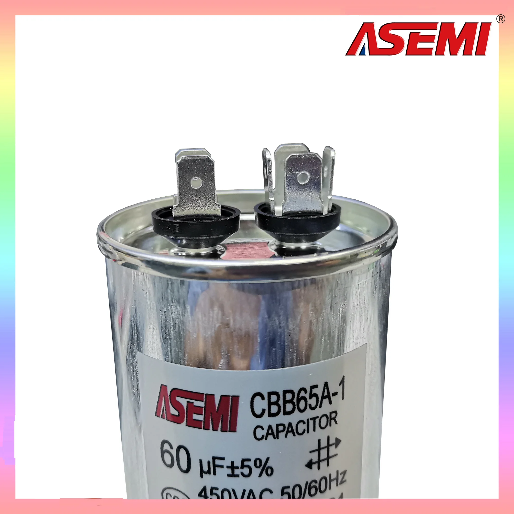 CBB65 450V AC Motor Capacitor Air Conditioner Compressor Start Capacitor 5uF 6uF 20uF 25uF 30uF 35uF 40uF 45uF 50uF 60uF 70uF