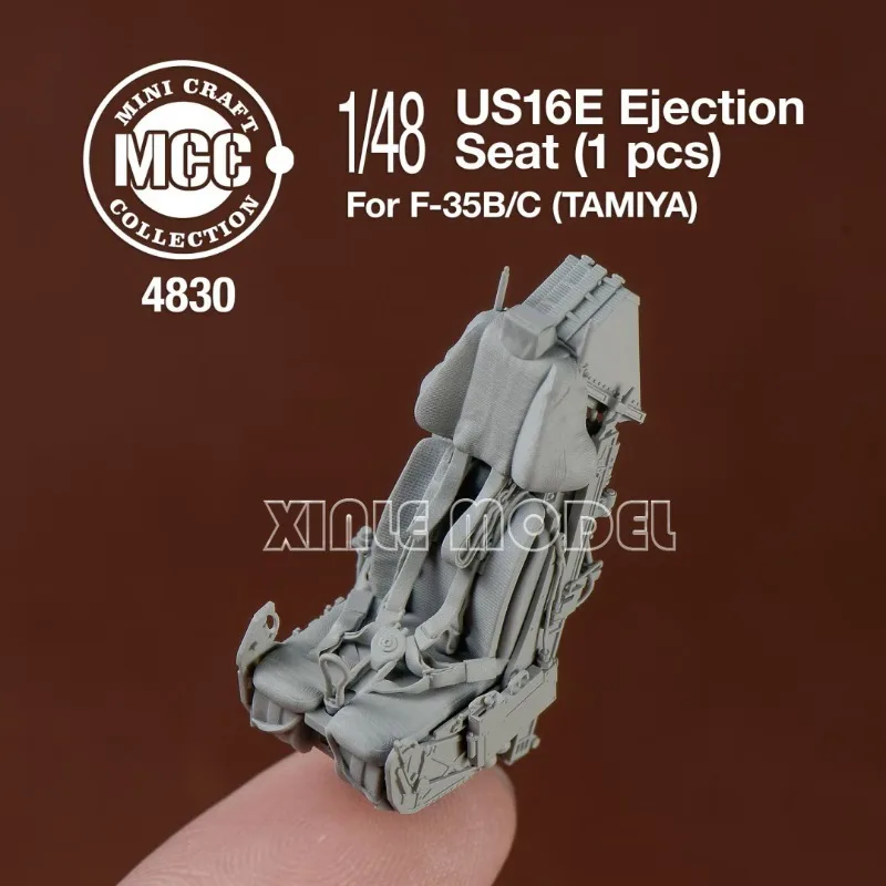 

MCC 3D полимерная печать 4830 F-35B/C US16E Сиденье выброса (1 шт.) для Tamiya 1/48