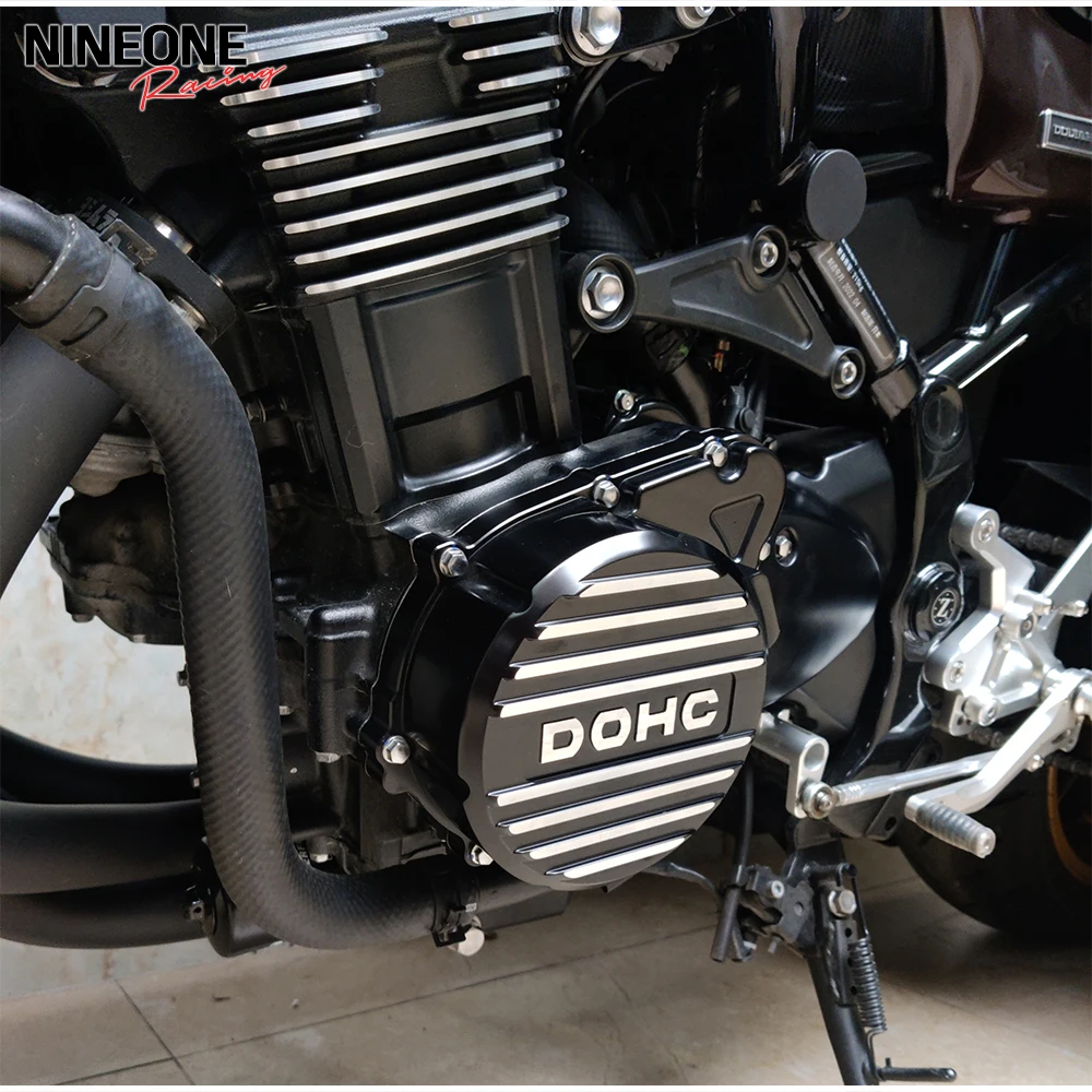 ฝาครอบสเตเตอร์เครื่องยนต์ ฝาครอบป้องกันเครื่องยนต์ แผ่นกันกระแทกด้านซ้าย สำหรับ Kawasaki Z900RS Z 900RS Z 900 RS