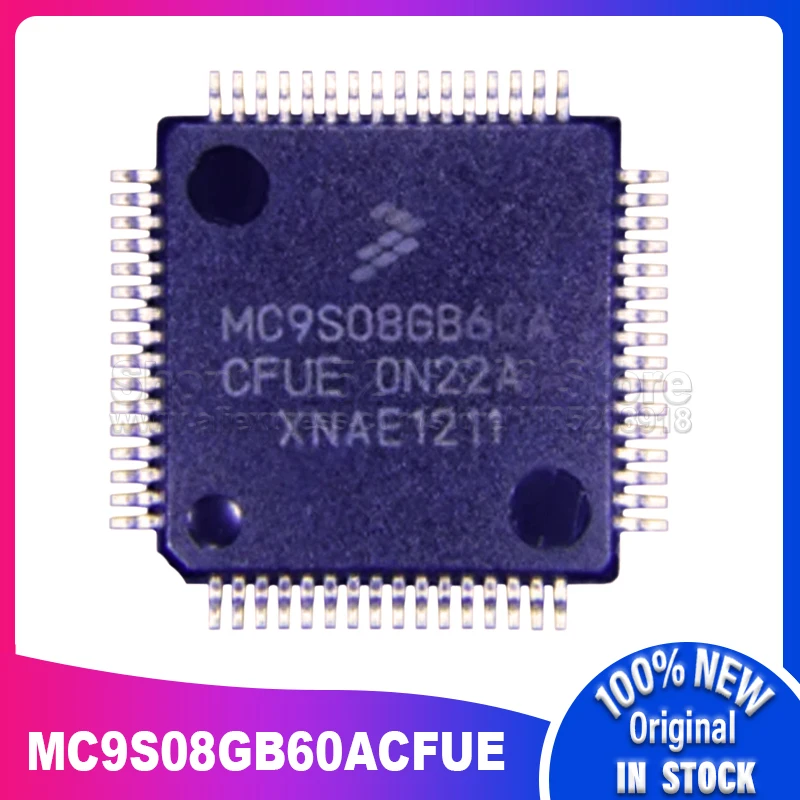 

5~20PCS/LOT MC9S08GB60A MC9S08GB60ACFUE QFP64 MC9S08GB60ACFUE 100% New Spot stock