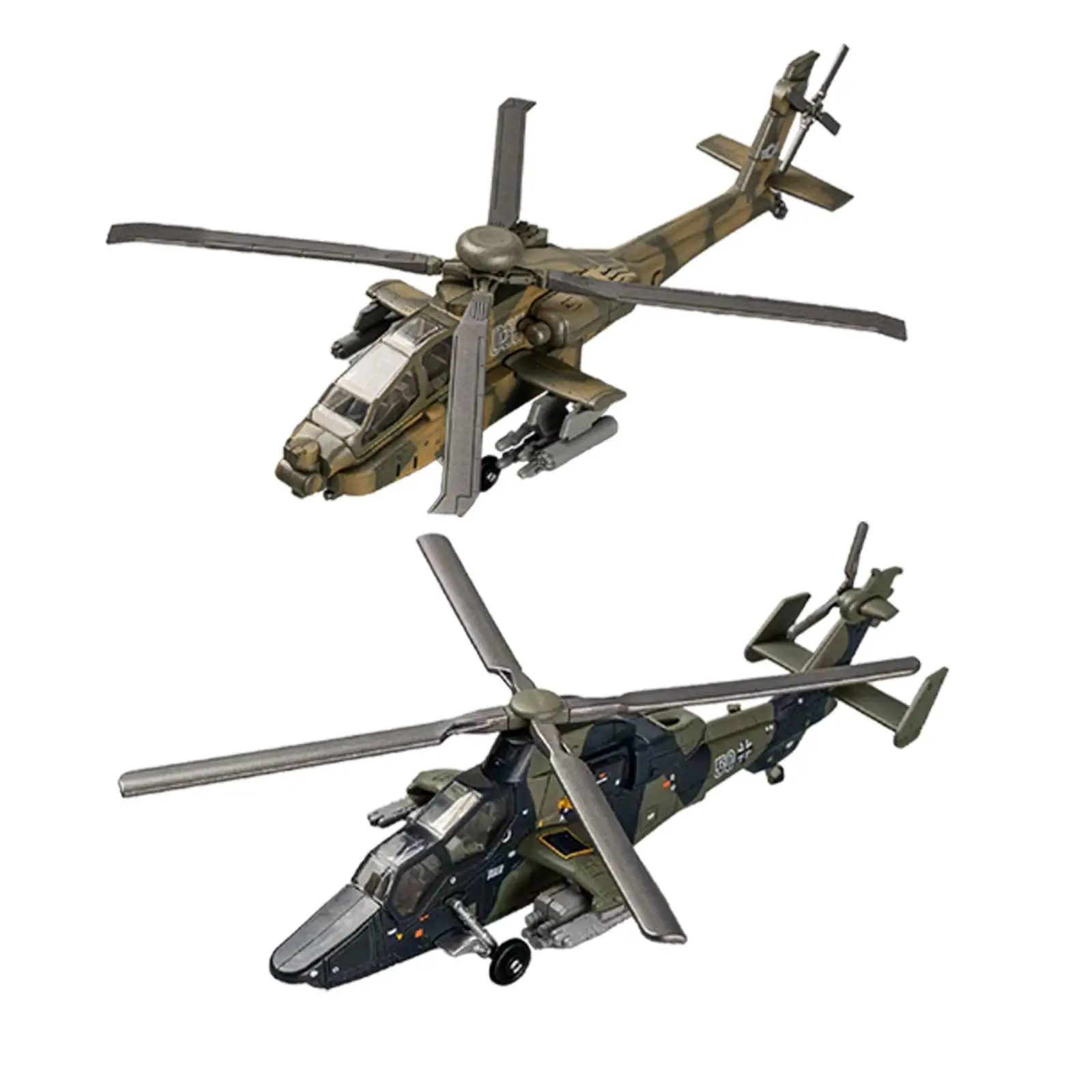 Helicopter Building Set Pretend Toy Plane Aircraft Model for Cafe Office Bar