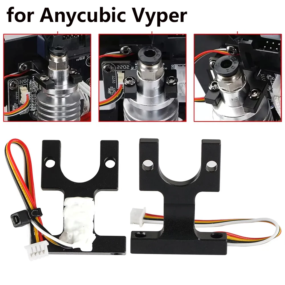 For Anycubi Vyperr Hotend Mounting Block Kit Strain Gauge Sensor Spare Parts Automatic Leveling 3D Printer Mounting Block Parts