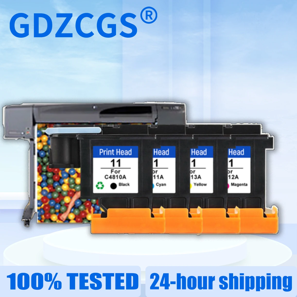 Печатающая головка HP 11 HP11 для Designjet 70 100 110 500 510 500 PS Печатающая машина C4810A C4811A C4812A C4813A