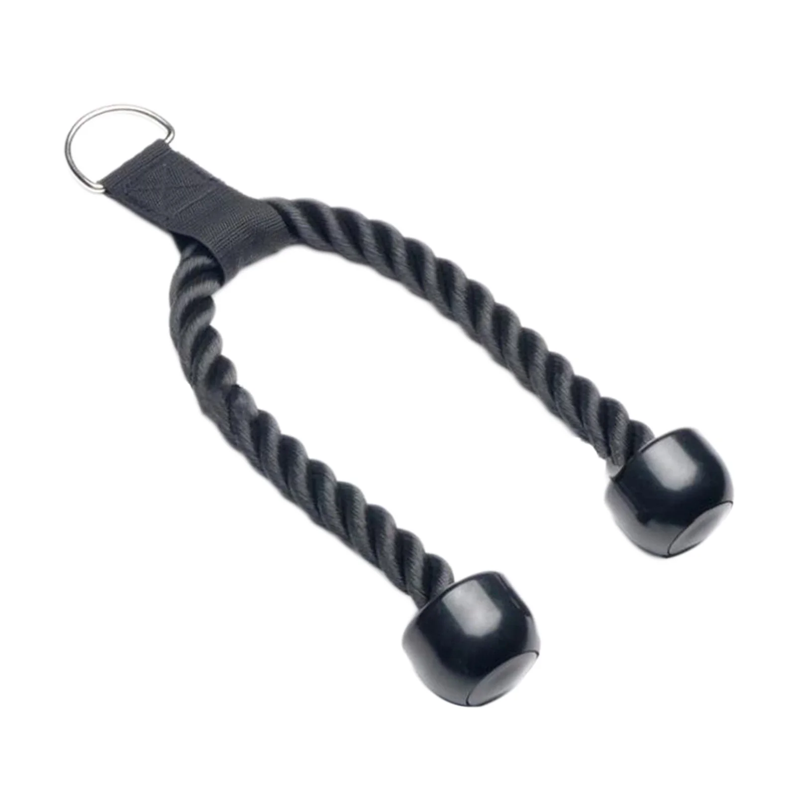 Tricep Rope Pull Down Cable Pulley Attachments Accessories Trainer Rope for Fitness Shoulder Muscle Workout Gym Body Equipment