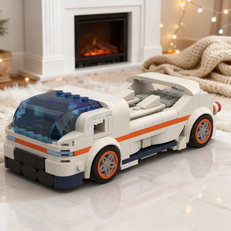 

347pcs MOC Deora II City Champions Model Building Blocks Architecture Assemble Toys DIY Creative Education Christmas Gift Idea