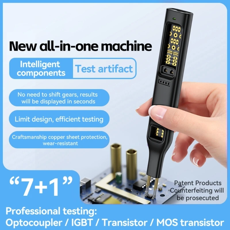 Modulo test online accoppiatore ottico aggiornato Strumento riparazione elettronica accoppiatore ottico Interfacce USB