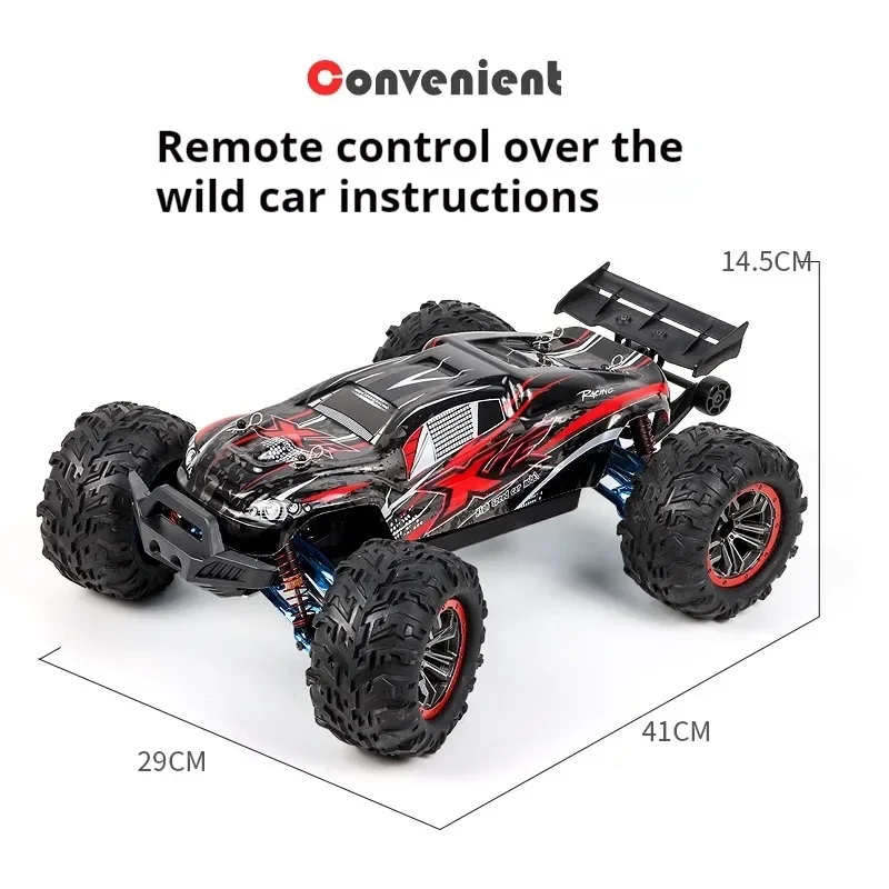 

holiday gift:70km/h 4WD brushless motor bigfoot car,41cm large remote control car,1:10 off-road rc drift car,rc cars for adults