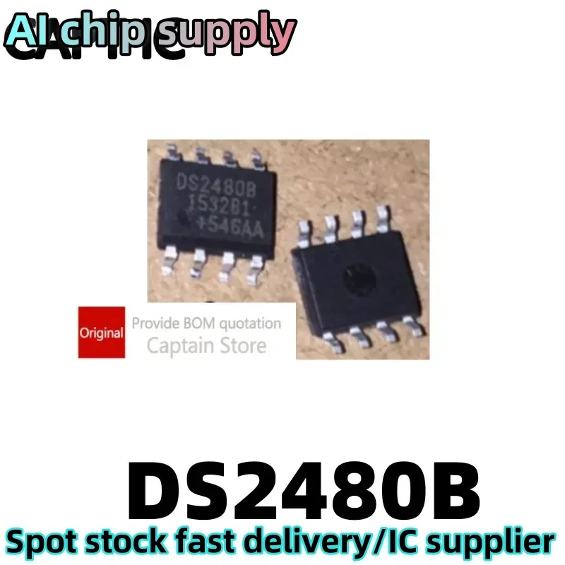 5PCS DS2480B DS2480 SOP-8 integrated circuit IC chip