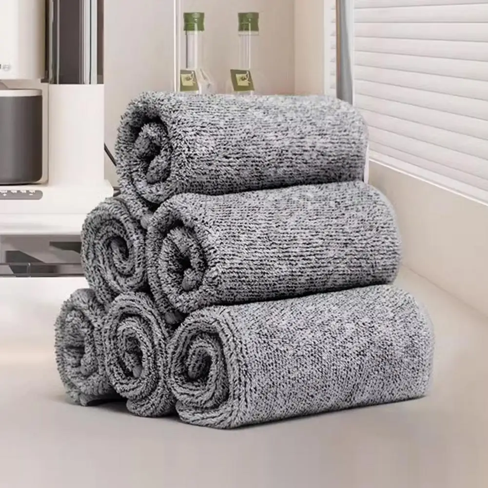 Toalla para platos de descontaminación fuerte, almohadilla resistente a olores, juego de toallas para platos altamente absorbentes con estropajo suave para fuerte