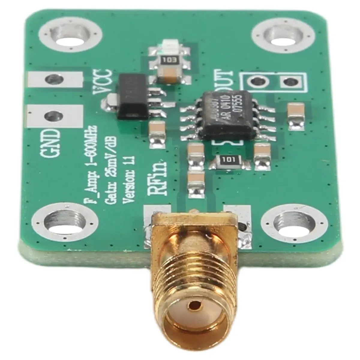 AD8307 Power Meter Logarithmic Detector Power Detection 1-600MHz Detector Power Meter