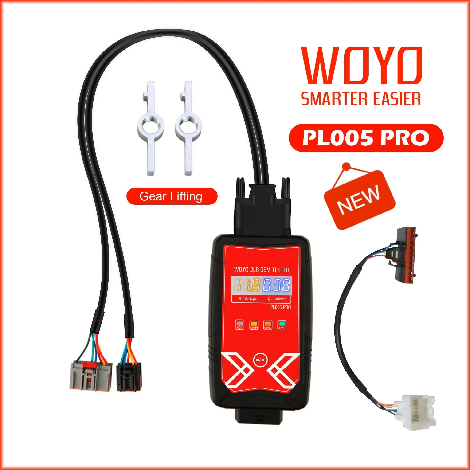 For Land Rover&Jaguar WOYO PL005 Pro Transmission Gear Shift Module GSM Tester Connect Vehicle Diagnostic Tool Knob Repair Kit
