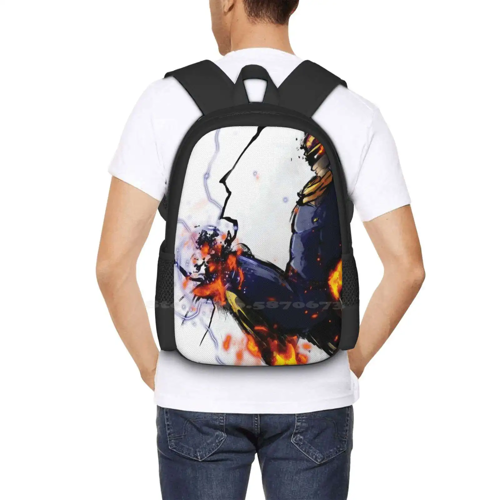 Der Kapitän fliegende Knie heißer Verkauf Schult asche Rucksack Mode taschen Kapitän Falke Super Smash Bros Nahkampf Smash 4 Fan Art SSBM