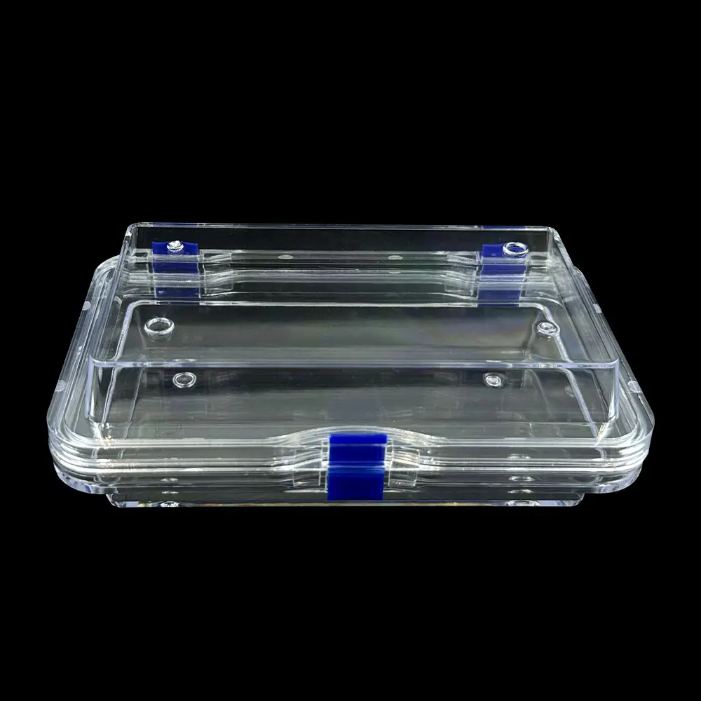 

1 шт., коробка для зубов для стоматологии с мембранной пленкой, супер большая пластиковая коробка для зубных протезов, прозрачный чехол для хранения зубных виниров, инструмент для стоматолога