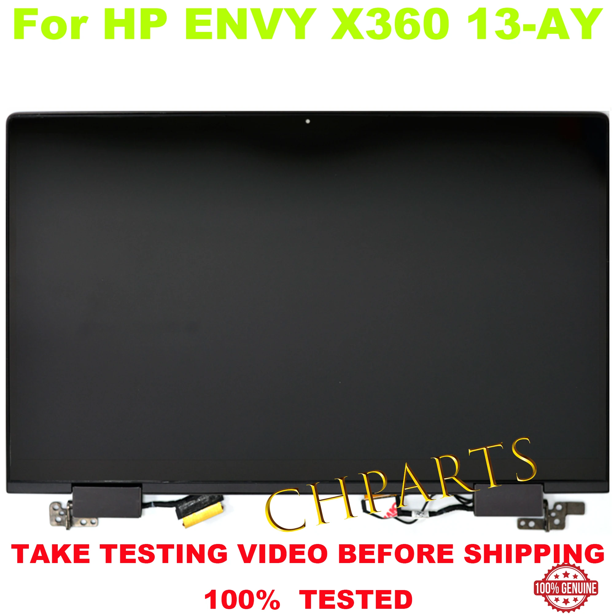 

For HP ENVY X360 13-AY 13-ay0067nr 13-ay0504sa NV133FHM-N5T B140HAT04.1 13.3-Inch LCD Touch Screen Digitizer Assembly