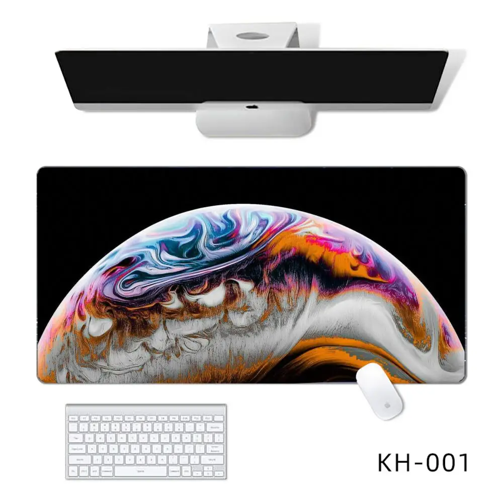 The most beautiful earth Mouse Pad Mouse Pads For Desk, Gaming Mouse Pad,  with Stitched Edges and Non-Slip Rubber Base