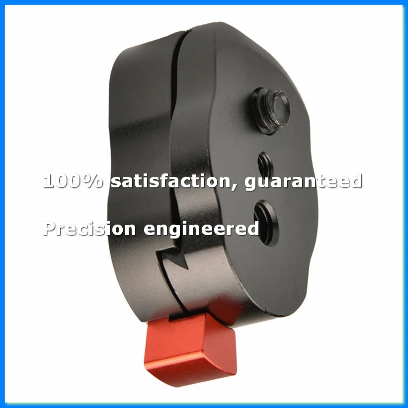 New Quick Release Plate with 1/4in Screw for LCD Monitor Magic Arm Field Monitor QR Adapter for LED Light Camera Tripod-AD23