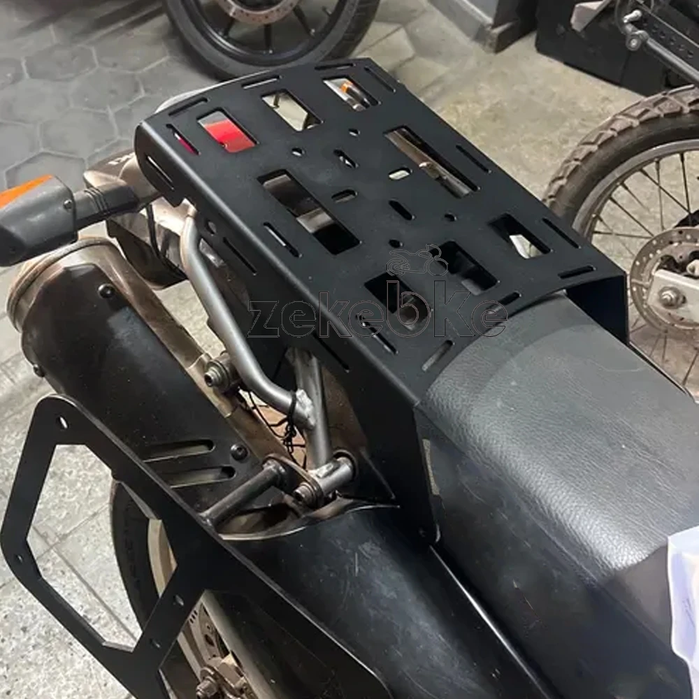 دراجة نارية الخلفية رف أمتعة البضائع رف دعم الرف حامل صالح لسوزوكي DR650 1990-2020 2021 2022 2023 2024 2025 DR 650