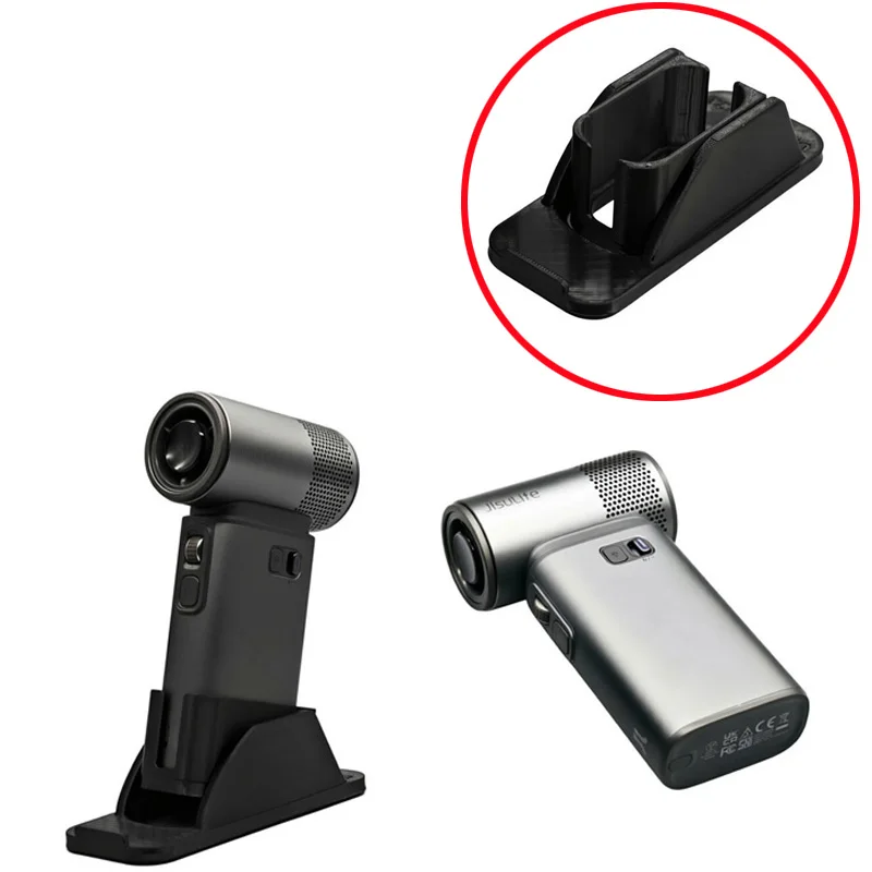 1PCS Adjustable Angle Base Bracket for JISULIFE Ultra 1/2/2E Handheld Mini Fan Desktop Stand Mounting Holder