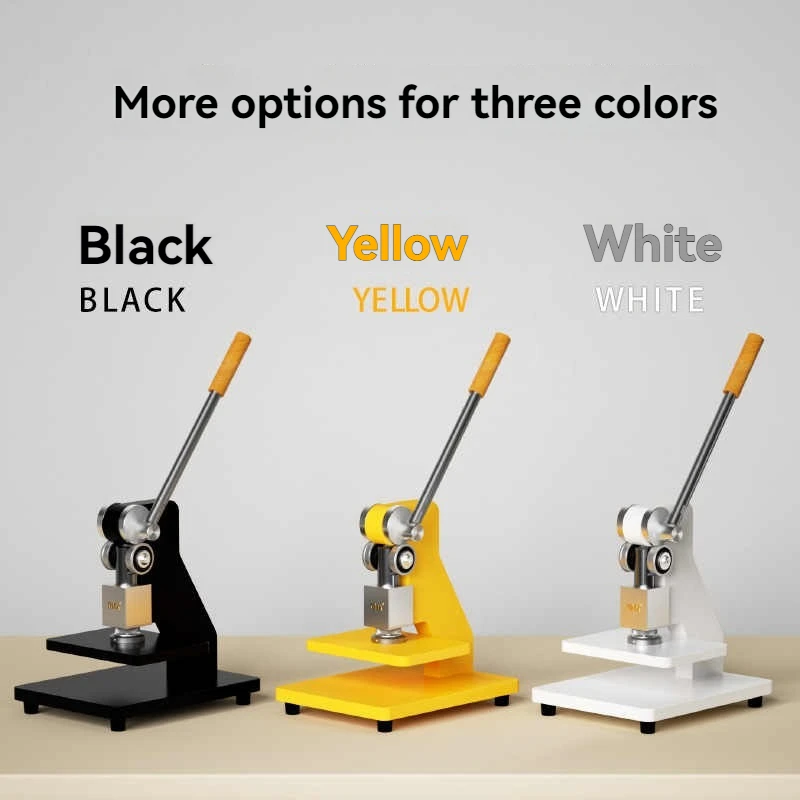 

Leather Manual Die Cutting Machine Desktop Small DIY Handmade Leather Craft Embossing Stamping Forming Sampling Press
