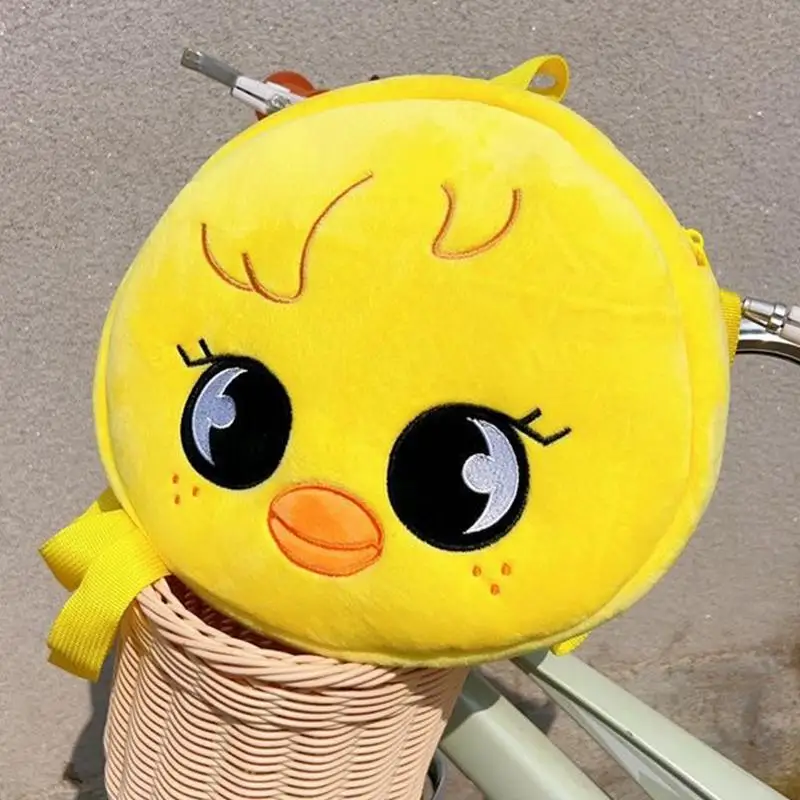 Sac à dos animal en peluche de dessin animé pour enfants, sac d'école animal en peluche, sac à dos animal en fourrure, mignon, voyage, pique-nique, 03