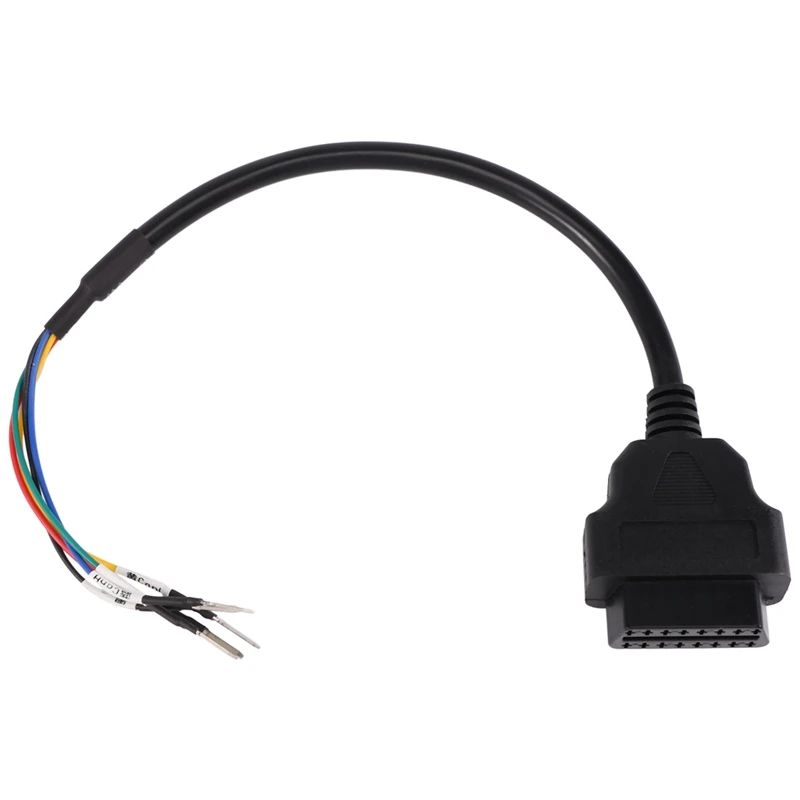 

16 Pin OBD OBD2 Female K Line CAN Line Jumper Tester Connector Car Diagnostic Extension Cable Cord Pigtail