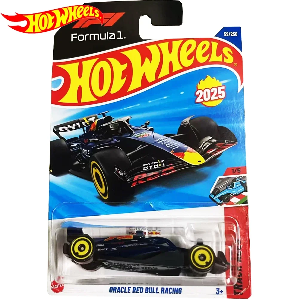 Hot Wheels Cars 2025 C Case F1 ORACLE RED BULL RACING PORSCHE 911 GT3 MERCEDES-BENZ 500 E Auto Model Boys Toys Gift