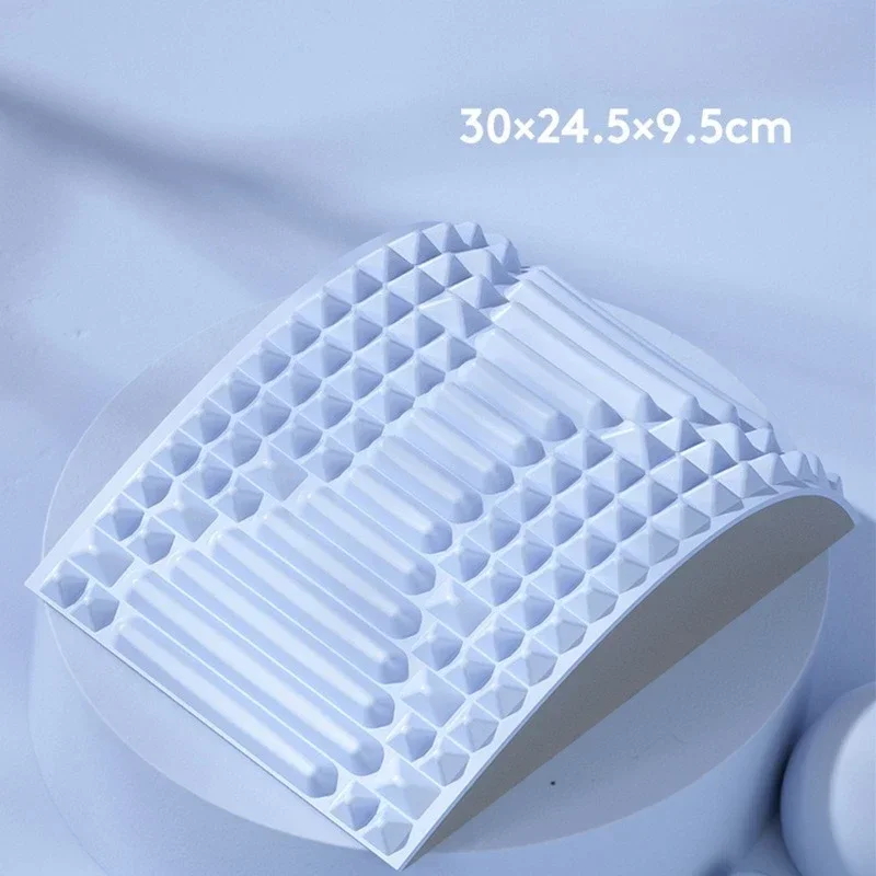 

Новая массажная подушка для упражнений для йоги, успокаивающая поддержка талии, массажер для растяжки спины и ног, вспомогательная поддерживающая подушка, блок для йоги